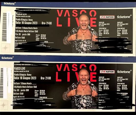 Tickets Vasco Rossi Live Roma Kaufen Auf Ricardo