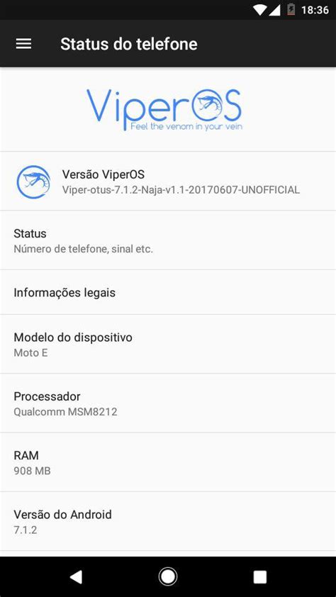 ROM UNOFFICIAL OTUS ViperOs For Moto E 2015 XDA Forums