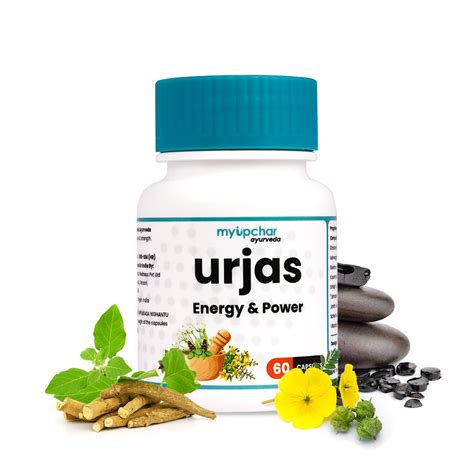 Buy Myupchar Ayurveda Urjas Energy Power Capsule For Men With