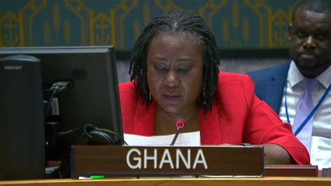 Unsc Open Debate On Futureproofing Trust For Sustaining Peace Ghana