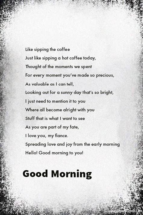 56 Romantic Good Morning Poems For Him