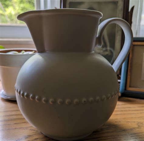 Dansk Rondure Sage Pottery Pitcher Designed By Niels Refsgaard Etsy