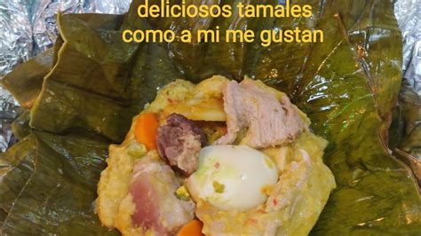 Mi Deliciosa Receta De Tamales Youtube