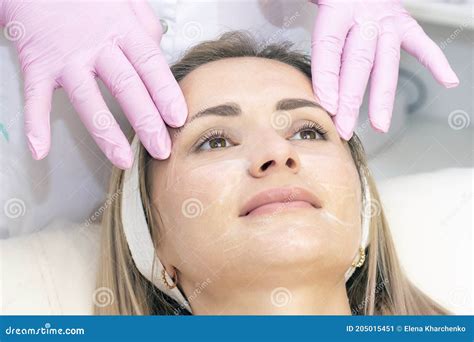 Cosmetological Facial Massage Stock Image Image Of Clean Fresh