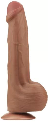 Dildo Lovetoy Cu Testicule Si Ventuza King Sized Sliding Skin Dual