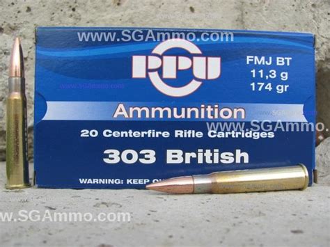 Round Box British Grain Fmj Prvi Partizan Ammunition