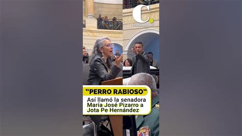 Perro Rabioso Así Llamó María José Pizarro A Jota Pe Hernández