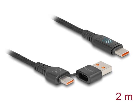 Delock Produkte 88137 Delock USB 2 0 Schnellladekabel USB Type C USB