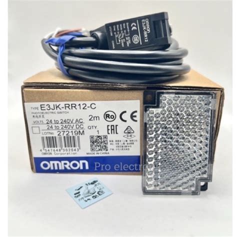 ใหม่ Omron Photoelectric Switch Sensor E3jk Dr11 Ce3jk Dr12 Ce3jk Rr11