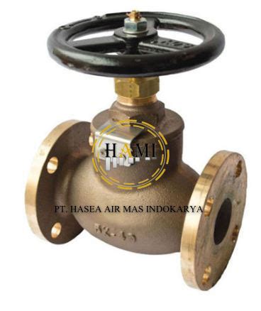 Jual SDNR Globe Valve Bronze JIS 16K 15A 40A PT Hasea Air Mas Indokarya