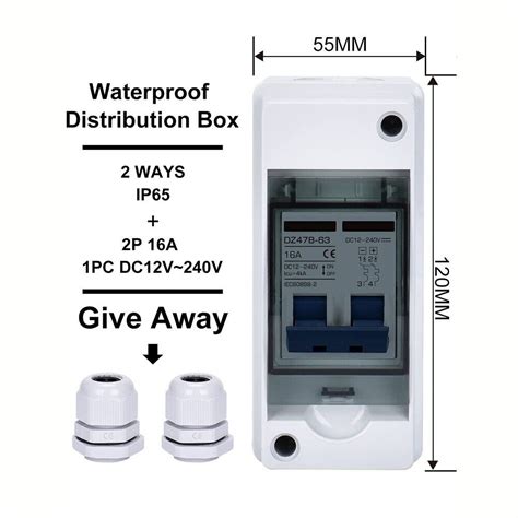 Pv Solar Photovoltaic Cell Combiner Box Dc Circuit Ubuy India