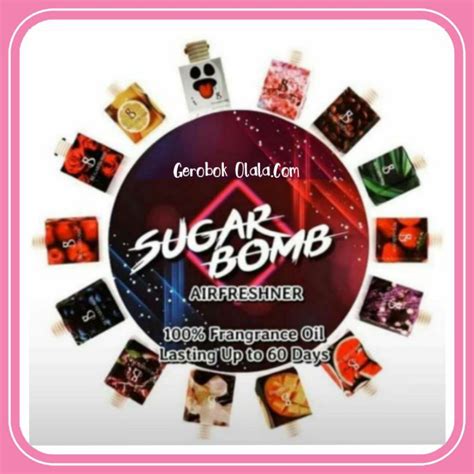 Sugarbomb Indoor Perfume Kereta Perfume Rumah Car Perfume