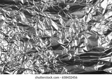 Aluminium Foil Texture Background Crumpled Metal Stock Photo 2217669205