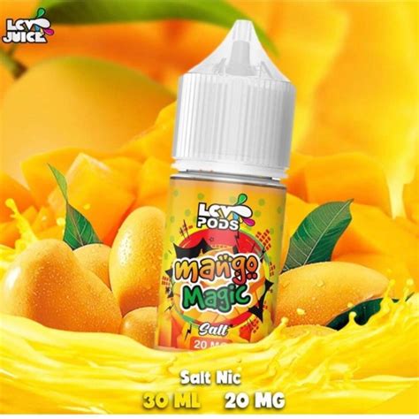 Jual Liquids Saltnic Lcv Pods Mango Magic Ml By Lcv Juice Shopee