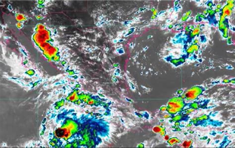 Nueve E Depresión Tropical se intensifica a tormenta tropical El