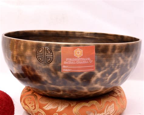 Inch D Note Bowl Full Moon Bowl Sacral Chakra Healing Singing Bowl