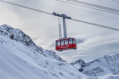 The Aiguille Rouge Ski Resort Les Arcs France