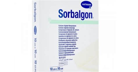 HARTMANN Sorbalgon Calcium Alginate Patch 10cm X10cm 1 Piece