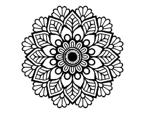 Mandalas De Flores Para Colorear Imprimir E Dibujar Coloringonly