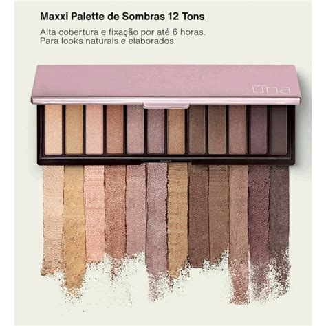 Maxxi Paleta De Sombras 12 Tonos Nude Una Natura NATURA Falabella