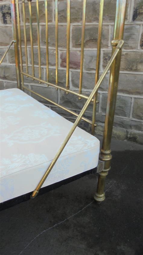 Quality Antique Brass Frame Double Bed Antiques Atlas