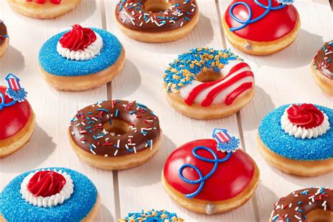 Krispy Kreme Adds 2 New Donuts To The Menu For The Fourth Of July