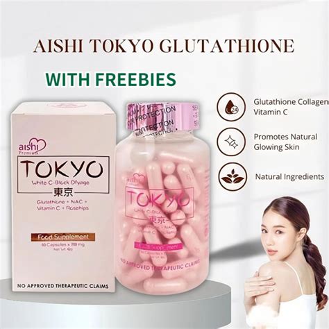 Tokyo White Aishi Premium C Dfyage Japan Glutathione Whitening