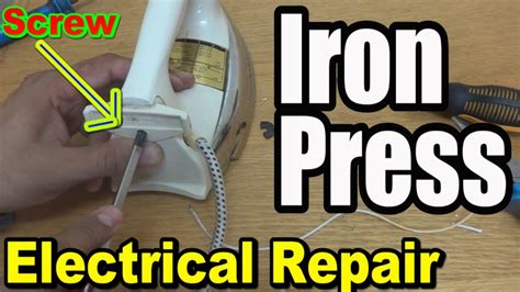 Electric Iron Repair National Panasonic Iron Repair How To Repair Electrical Iron Cloth