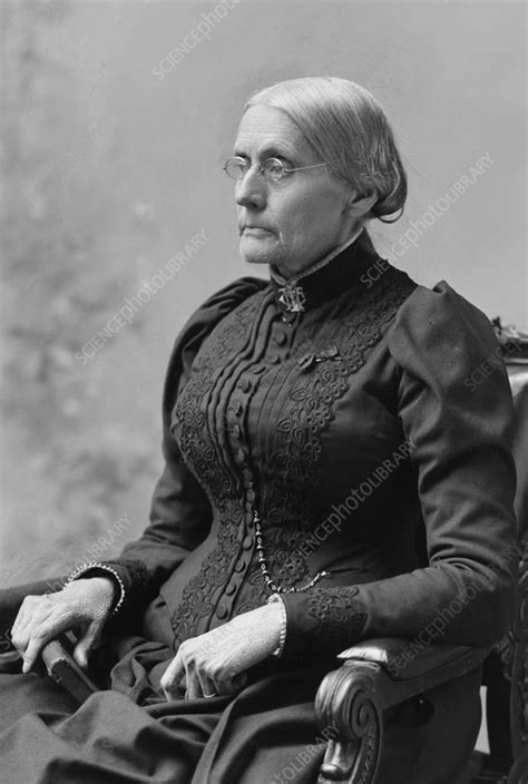 Susan B Anthony American Women S Rights Activist Stock Image C056 1566 Science Photo Library