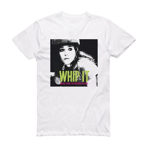 Various Artists Whip It Album Cover T-Shirt White – ALBUM COVER T-SHIRTS