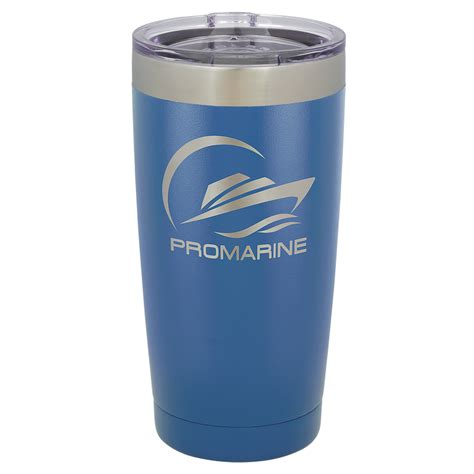 Oz Royal Blue Custom Stainless Steel Oz Insulated Tumbler Glass