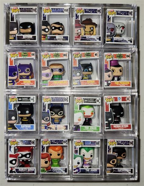 Funko Bitty Pop Dc Comics Batman Collection Ebay