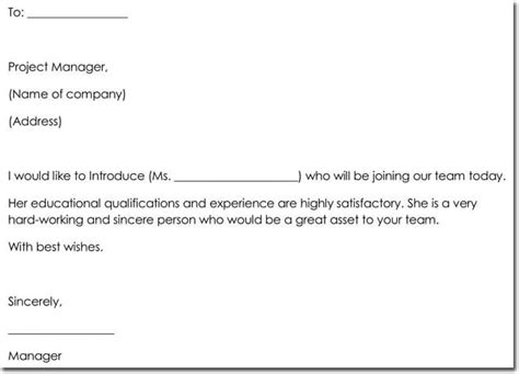 New Employee Introduction Letter To Clients