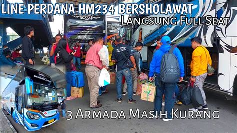 Line Perdana Hm Bersholawat Langsung Diserbu Penumpang Armada