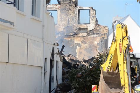 Cinq Bless S Dans Une Explosion Quiberon Les Images Des