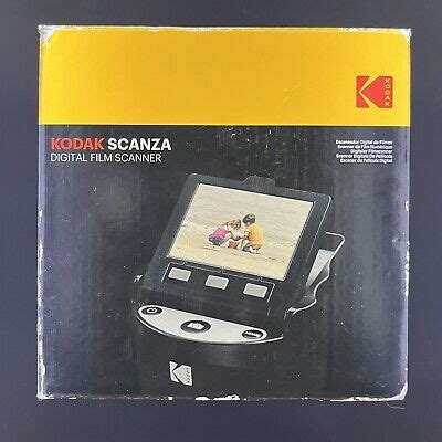 Kodak Scanza Digital Film Slide Scanner Converts 35mm 126 110