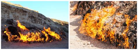 Yanar Dag Burning Mountain in Baku - TES Tour