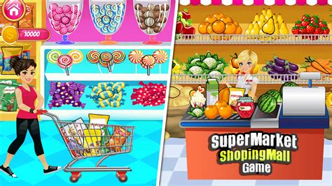 Supermarket Shopping Mall Game
