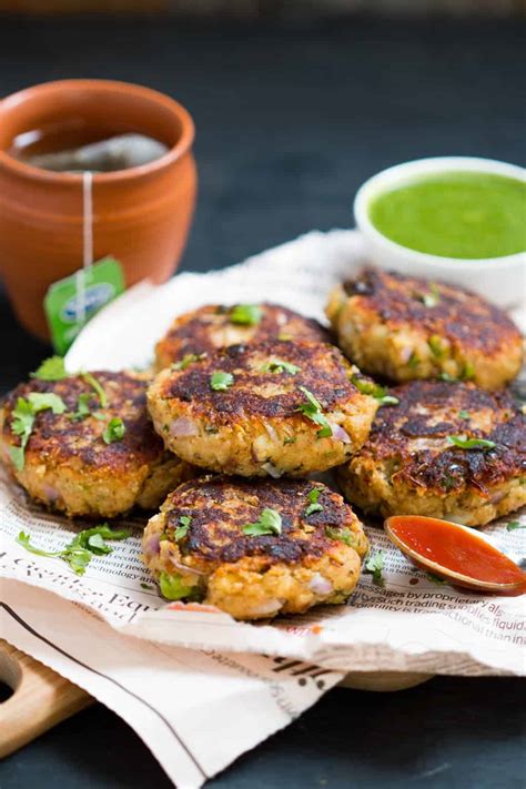 Aloo Paneer Tikkis Healthy Peas Potato And Paneer Tikki