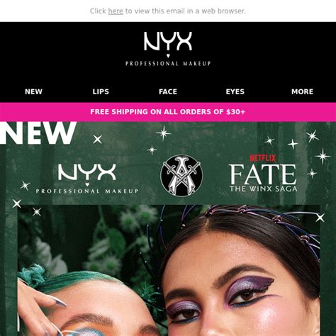 Introducing Fate The Winx Saga Collection Nyx Professional Makeup