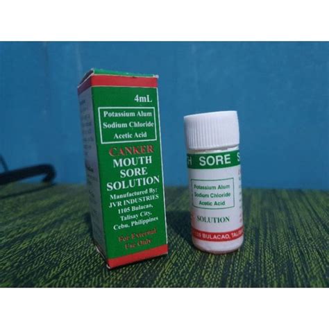 Gb Qes Canker Mouth Sore Solution Ml Gamot Sa Singaw Lazada Ph