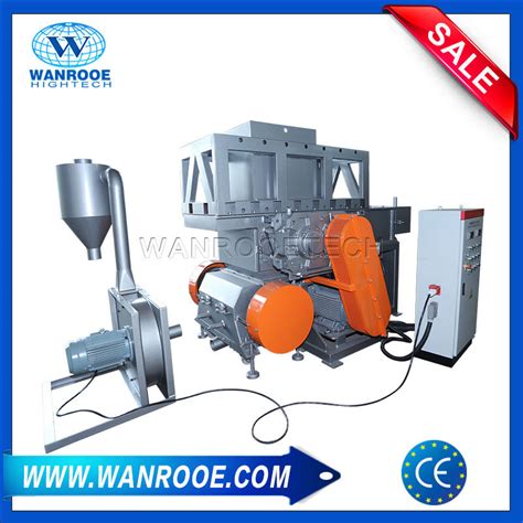 Pnds Series Waste Plastic Hdpe Ldpe Pvc Pipe Single Shaft Shredder