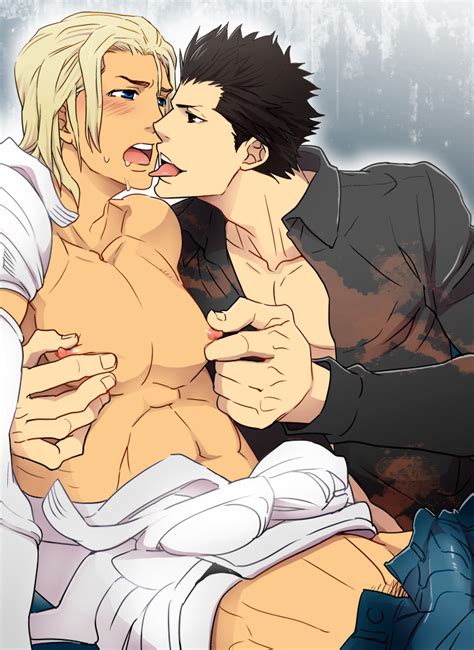 Rule 34 El Shaddai Enoch Licking Licking Lucifel Lucifel El Shaddai Yaoi 608612