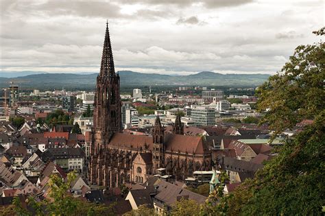 Freiburg Cathedral from Schlossberg Photograph by RicardMN Photography