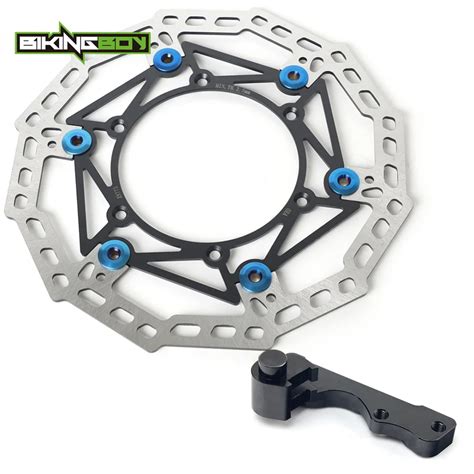 Bikingboy Mm Front Brake Disc Disk Rotor Bracket For Yamaha Yz F