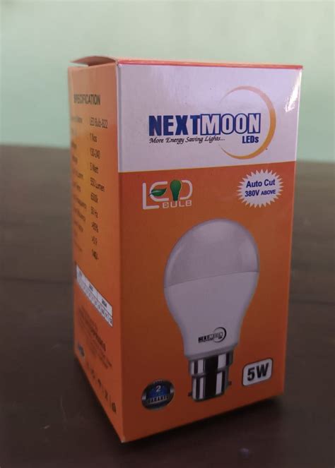 5 W Compact LED Bulb 6500 K Cool White At 100 Piece In Seohara ID