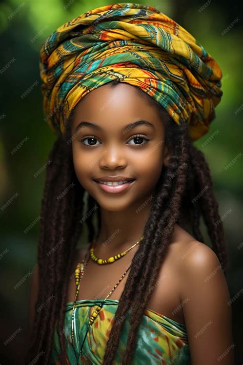 Premium Photo | Beautiful young Jamaican girl posing smiling in front