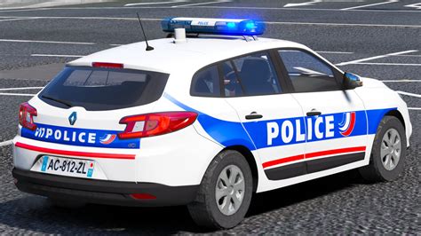 Megane 3 Estate Police Nationale GTA5 Mods