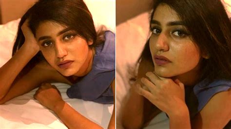 The Cute ‘wink Girl Priya Prakash Varrier Turns A Seductress In Latest