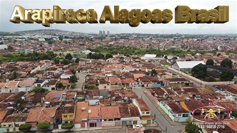 Arapiraca Alagoas Brasil Visto De Cima Em 2 7K Dji Mavic Mini YouTube